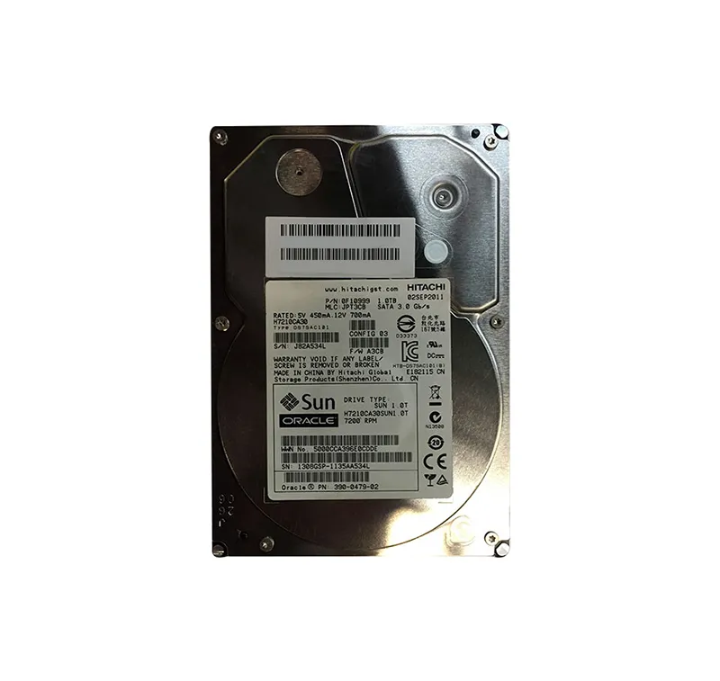 H7210CA30SUN1.0T - Sun 1TB 7200RPM SATA 3Gb/s 32MB Cache 3.5-inch Har…