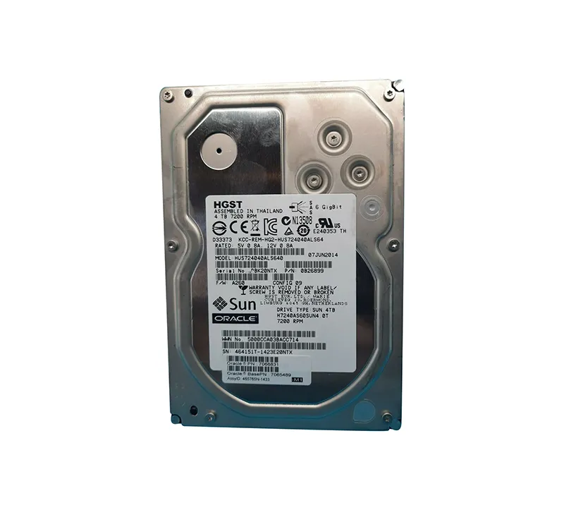 H7240AS60SUN4.0T - Sun 4TB 7200RPM SAS 6Gb/s 3.5-Inch Hard Drive