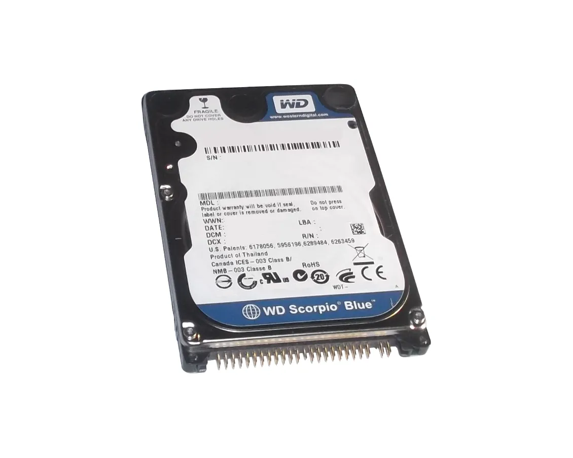 HD-WD32BVE - Western Digital Scorpio Blue 320GB 5400RPM ATA-100 8MB C…