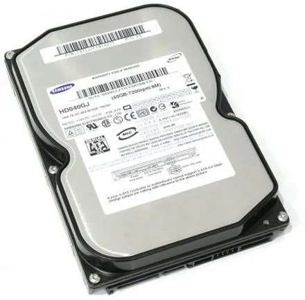 HD040GJ - Samsung 40GB 7200RPM 80-Pin 8MB Cache 7-Pin SEEK TIME 8.9MS…