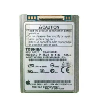 HDD1642 - Toshiba 30GB 4200RPM IDE Ultra ATA/100 (ATA-6) 2MB