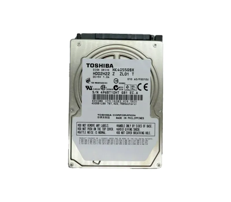 HDD2H22 - Toshiba 400GB 5400RPM 8MB Cache SATA 3GB/s (SATA 3GBPS) 2.5…