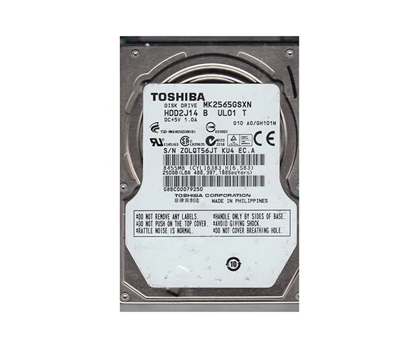 HDD2J14 - Toshiba 250GB 5400RPM SATA 3GB/s 8MB Cache 2.5-inch Hard Di…