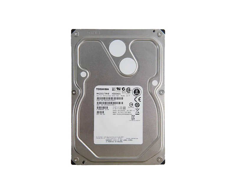 HDD3A01 - Toshiba 2TB 7200RPM 3.5-inch 16MB Cache SAS-6GB/SEC Interna…