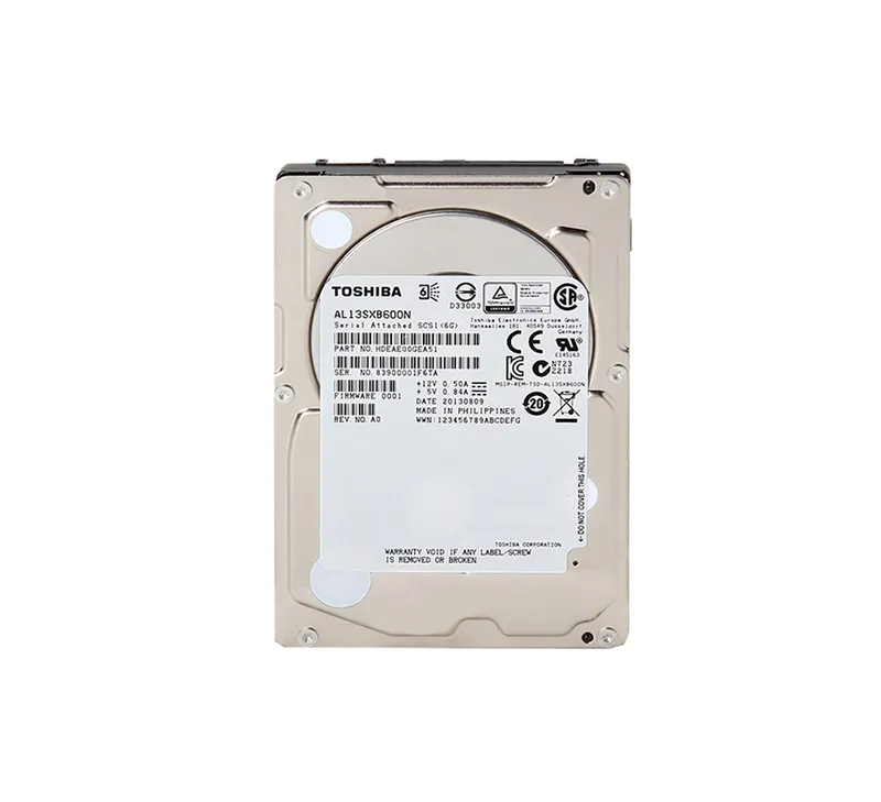 HDEAE00GEA51 - Toshiba AL13SxSeries 600GB SAS 6GB/s 15000RPM 64MB Cac…