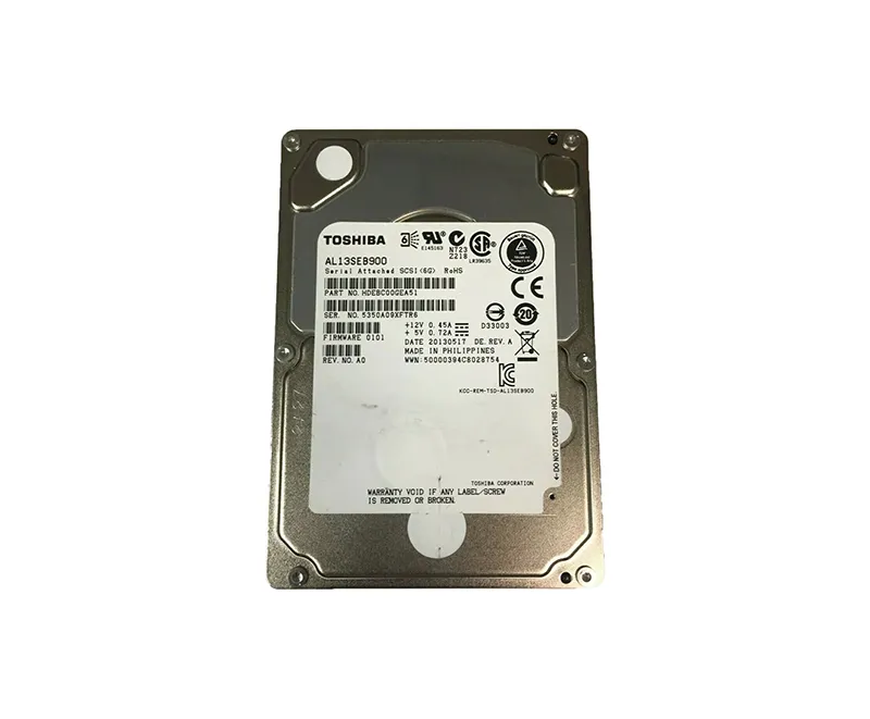 HDEBC00GEA51 - Toshiba 900GB 10000RPM 64MB Cache 2.5-inch SAS 6GB/s H…