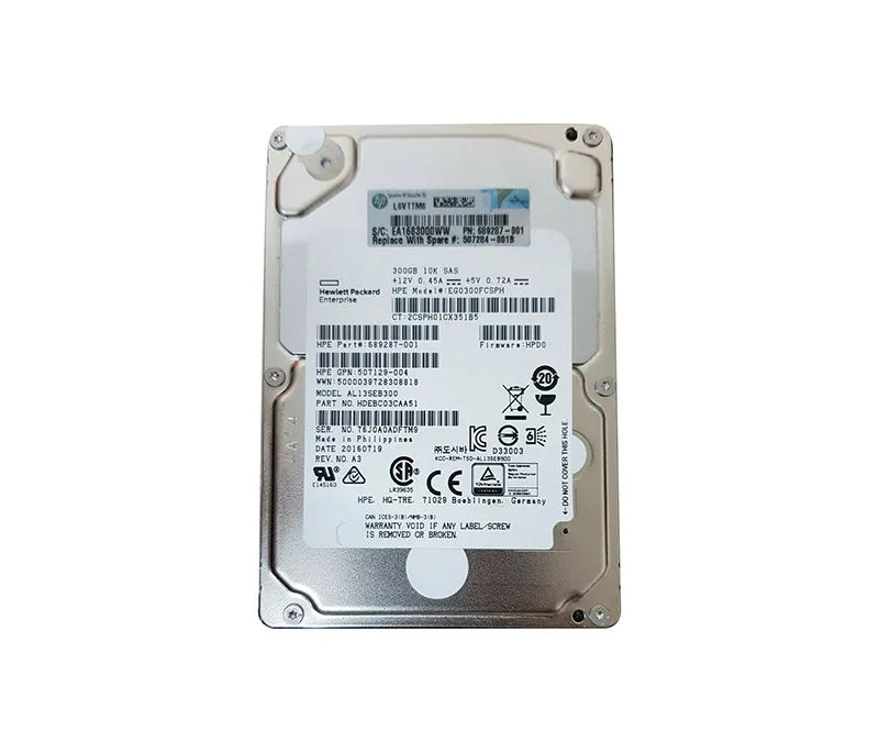 HDEBC03CAA51 - Toshiba 300GB 10000RPM SAS 6GB/s 64MB Cache 2.5-inch H…