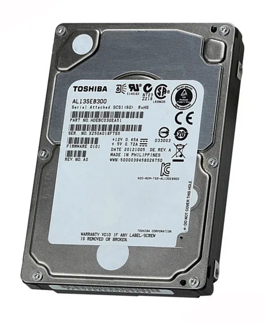 HDEBC03DAA51 - Toshiba 300GB 10000RPM SAS 6GB/s 64MB Cache 2.5-inch H…