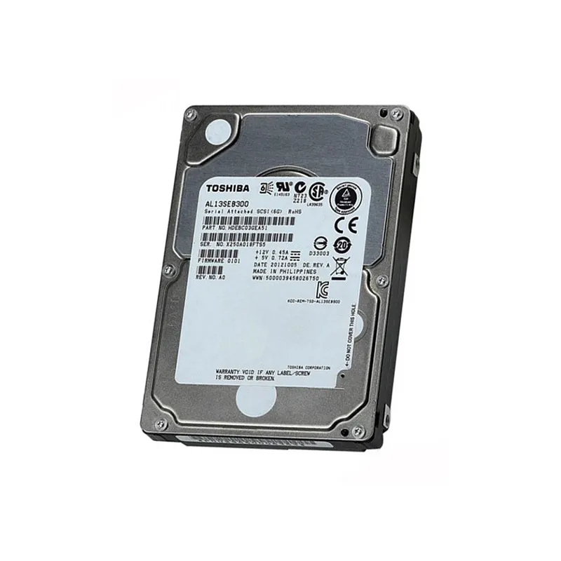 Toshiba AL13SEB300 Hard Disk Interno 300 GB SAS 6Gb/s 2.5'' 10500 Rpm - Cache 64 MB