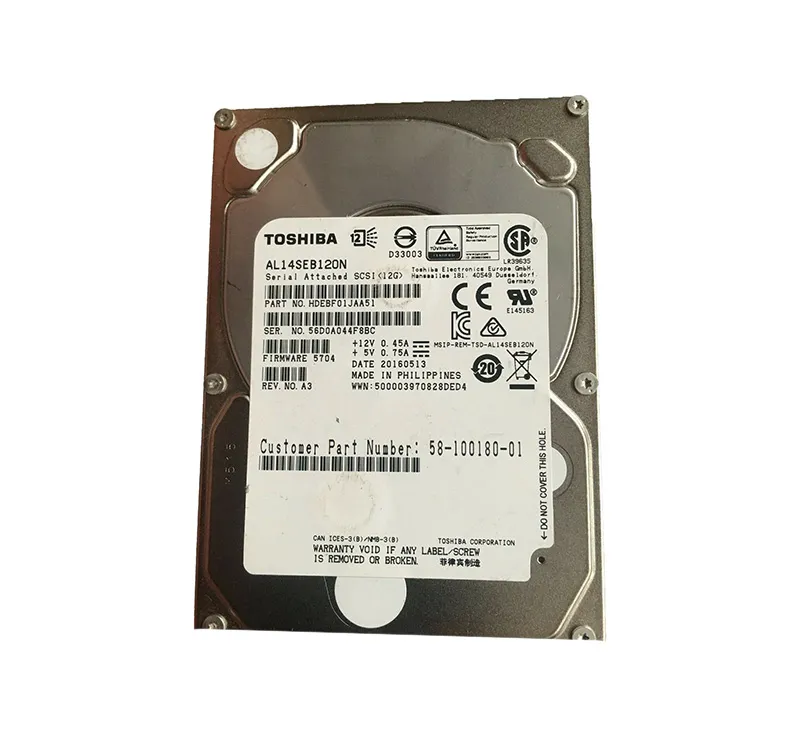 タイムセール 美品 i7 SSD128GB+HDD750GB 16GB №951 HDEBF01JAA51 - Toshiba 1.2TB 10000RPM SAS 12Gb/s 128MB Cache 2.5