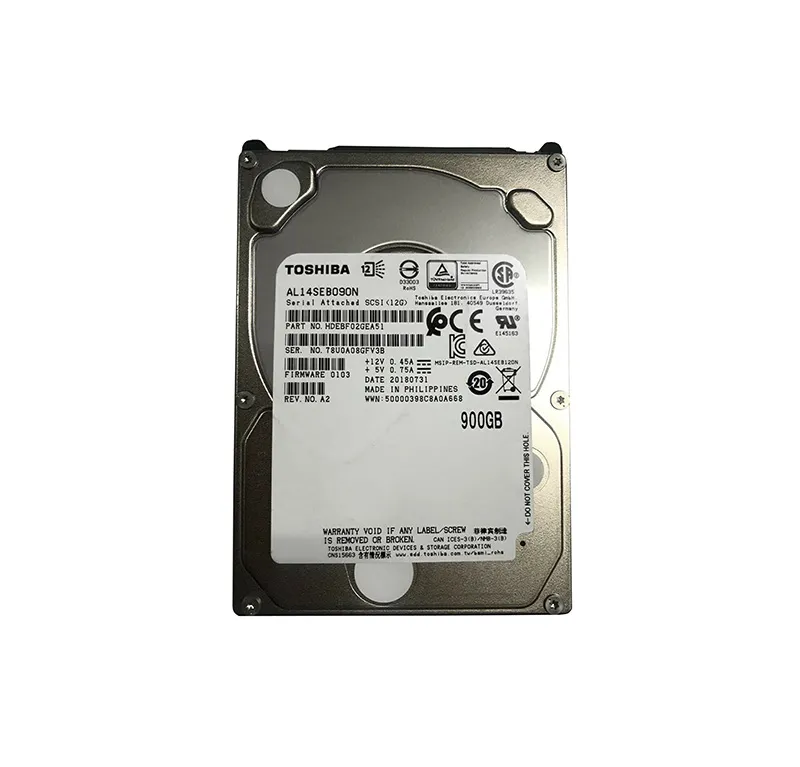 HDEBF02GEA51 - Toshiba 900GB 10000RPM SAS 12Gb/s 128MB Cache 2.5-inch…