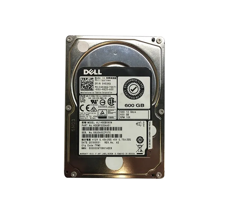 HDEBF03DAA51 - Toshiba 600GB 10000RPM SAS 12GB/s 2.5-inch Hot Pluggab…