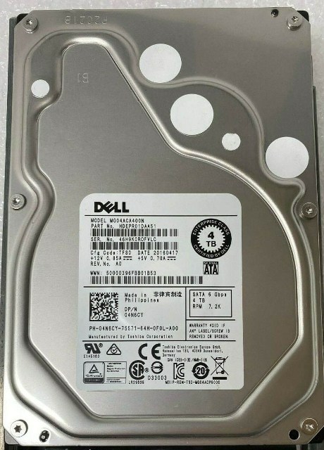 HDEPR01DAA51 - Toshiba 4TB 7200RPM SATA 6Gb/s 128MB Cache 3.5-inch Ha…