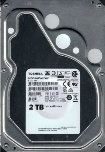 HDETQ02GZA51 - Toshiba 2TB 7200RPM SATA 6Gb/s 3.5-inch Hard Drive