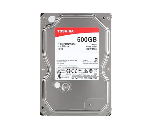 HDWD105XZSTA - Toshiba P300 500GB 7200RPM SATA 6GB/s 64MB Cache 3.5-i…