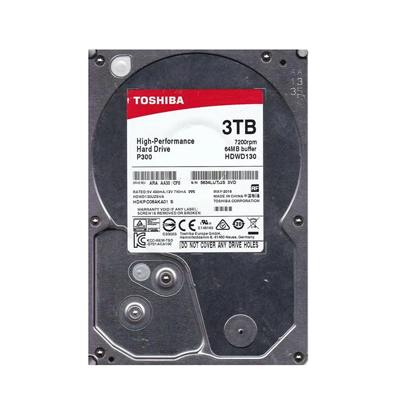 TOSHIBA P300 3TB 内蔵型ハードディスクドライブ Amazon | TOSHIBA MD04ACA300 3TB SATA対応 3.5インチ内蔵
