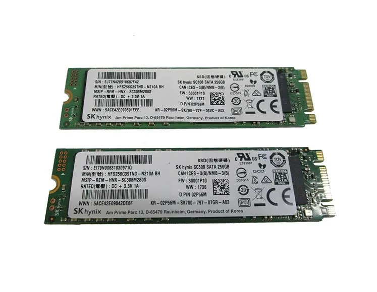 HFS256G39TNDN210A - Hynix 256GB Multi-Level Cell (MLC) SATA 6Gb/s M.2…