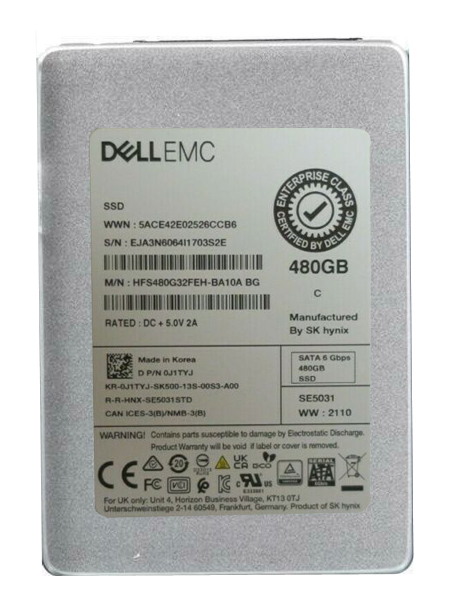 M7F5D | Dell 480GB Solid State Drive