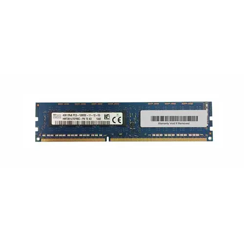 HMT351U7EFR8C-PBT0 - Hynix 4GB DDR3-1600MHz PC3-12800 ECC Unbuffered …