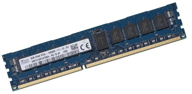 HMT41GR7BFR8A-PB - Hynix 8GB DDR3-1600MHz PC3-12800 ECC Registered CL…