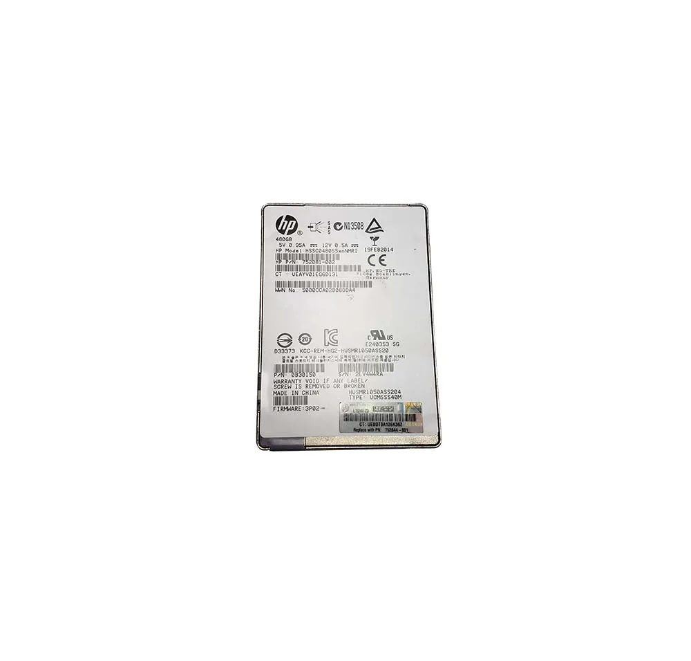 HSSC0480S5XNNMRI - HP 480GB Multi-Level Cell SAS 6Gb/s 2.5-inch Solid…
