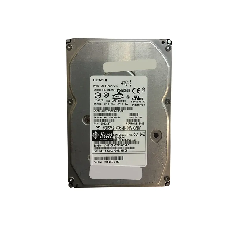 HUS1514SBSUN146G - Sun 146GB 15000RPM SAS 3GB/s Hot-Pluggable 8MB Cac…