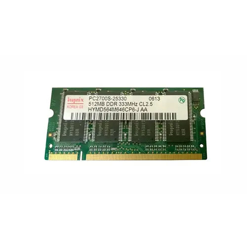 HYMD564M646CP6-J - Hynix 512MB DDR-333MHz PC2700 non-ECC Unbuffered C…