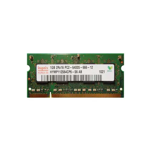 HYMP112S64CP6-S6-AB - Hynix 1GB DDR2-800MHz PC2-6400 non-ECC Unbuffer…