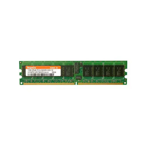 HYMP512R728-E3-AA-A - Hynix 1GB DDR2-400MHz PC2-3200 ECC Registered C…