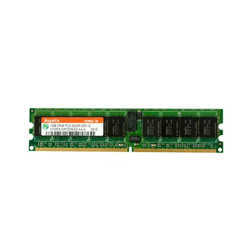HYMP512R72P8-E3 - Hynix 1GB DDR2-400MHz PC2-3200 ECC Registered CL3 2…