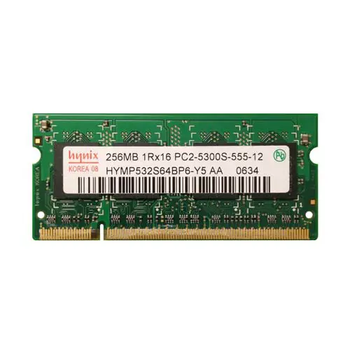 HYMP532S64BP6-Y5-AA - Hynix 256MB DDR2-667MHz PC2-5300 non-ECC Unbuff…