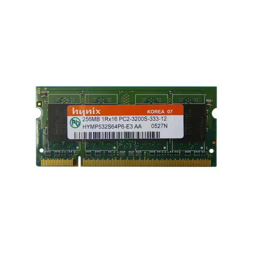 HYMP532S64P6-E3-AA - Hynix 256MB DDR2-400MHz PC2-3200 non-ECC Unbuffe…