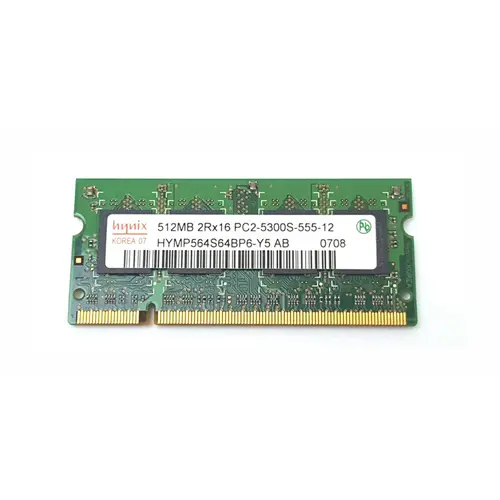 HYMP564S64BP6-Y5 - Hynix 512MB DDR2-667MHz PC2-5300 Non-ECC Unbuffere…