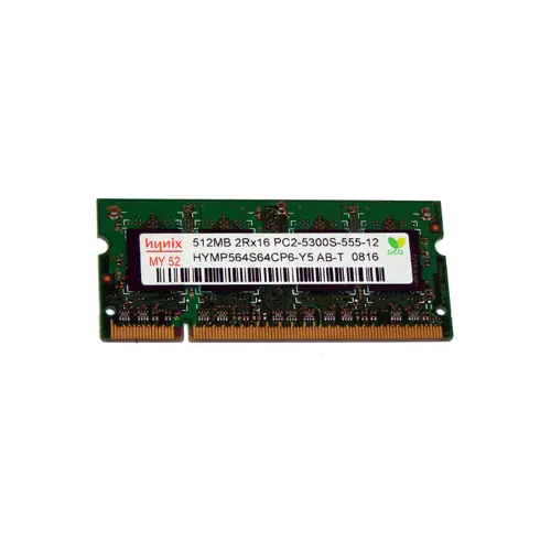 HYMP564S64CP6-Y5AB - Hynix 512MB DDR2-667MHz PC2-5300 non-ECC Unbuffe…