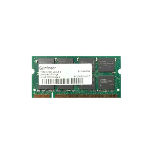 HYS64D128021GBDL-6-B - Infineon 1GB DDR-333MHz PC2700 non-ECC Unbuffe…