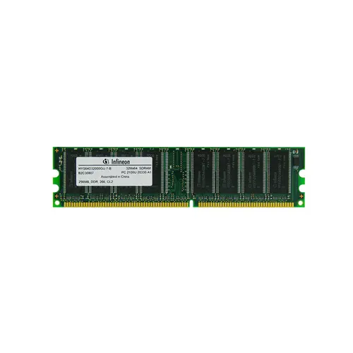 HYS64D32000GU-7-B - Infineon 256MB DDR-266MHz PC2100 non-ECC Unbuffer…