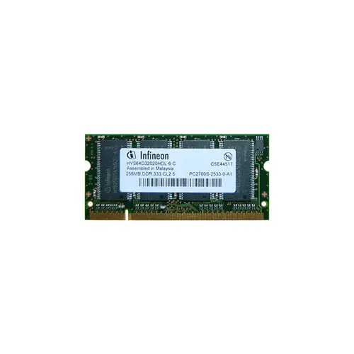 HYS64D32020HDL-6-C - Infineon 256MB DDR-333MHz PC2700 non-ECC Unbuffe…
