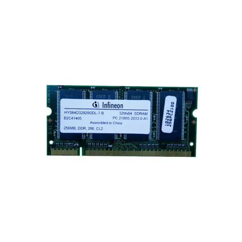 HYS64D32920GDL-7-B - Infineon 256MB DDR-266MHz PC2100 non-ECC Unbuffe…