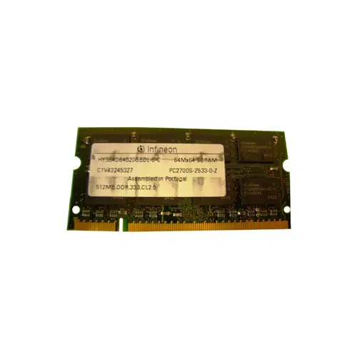 HYS64D64020GBDL-6-C - Infineon 512MB DDR-333MHz PC2700 non-ECC Unbuff…