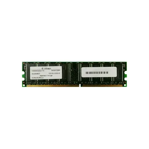 HYS64D64020GU-7-B - Infineon 512MB DDR-266MHz PC2100 ECC Registered C…
