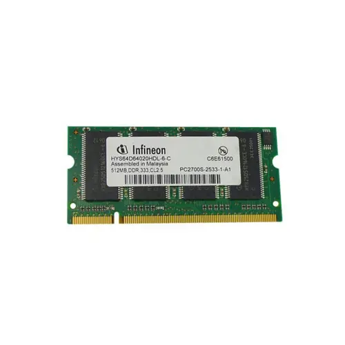 HYS64D64020HDL-6-C - Infineon 512MB DDR-333MHz PC2700 non-ECC Unbuffe…