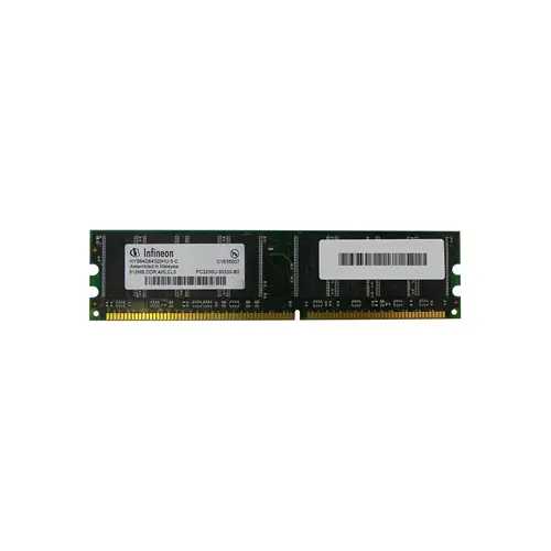 HYS64D64320HU-5-C - Infineon 512MB DDR-400MHz PC3200 non-ECC Unbuffer…