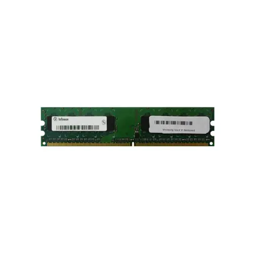 HYS64T6400HU-5-A - Infineon 512MB DDR2-400MHz PC2-3200 non-ECC Unbuff…
