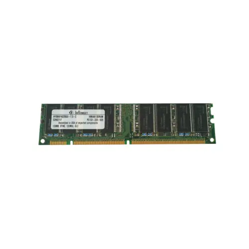 HYS64V16220GU-7.5-B - Infineon 128MB 133MHz PC133 non-ECC Unbuffered …