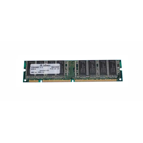 HYS64V8300GU-8-B - Infineon 64MB 100MHz PC100 non-ECC Unbuffered CL2 …