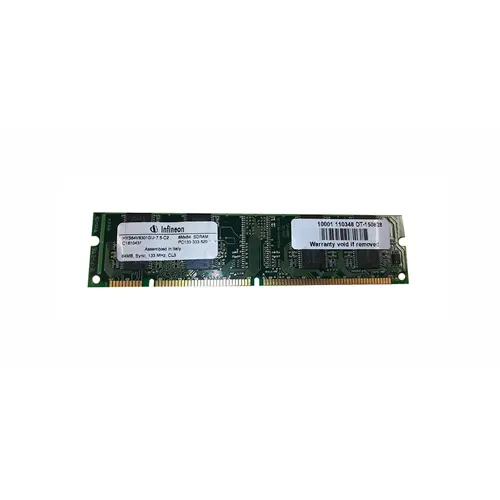HYS64V8301GU-7.5-C2 - Infineon 64MB 133MHz PC133 non-ECC Unbuffered C…