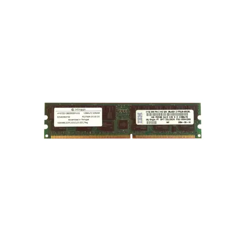 HYS72D128320GBR-6-B - Infineon 1GB DDR-333MHz PC2700 ECC Registered C…
