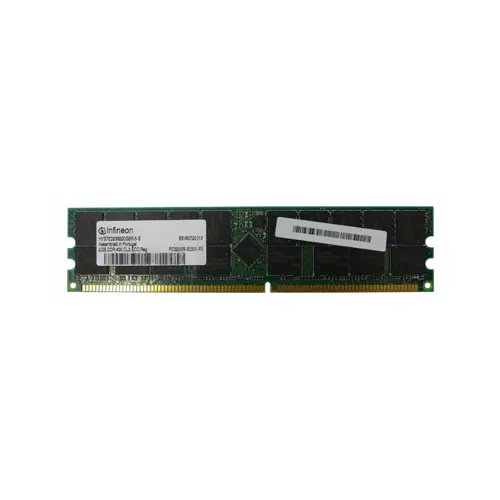 HYS72D256220GBR-5-B - Infineon 2GB PC3200 DDR-400MHz ECC Memory Modul…