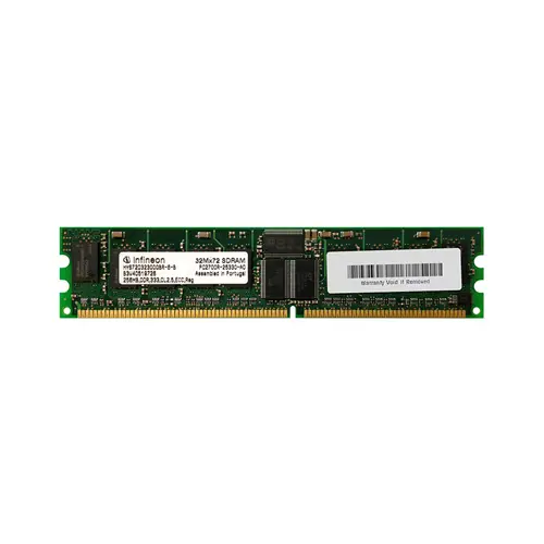HYS72D32300GBR-6-B - Infineon 256MB DDR-333MHz PC2700 ECC Registered …
