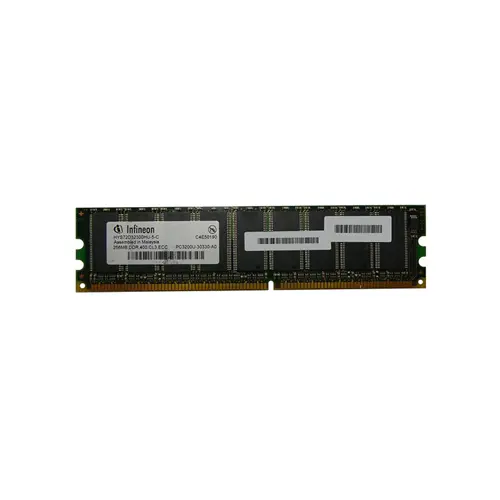 HYS72D32300HU-5-C - Infineon 256MB DDR-400MHz PC3200 ECC Unbuffered C…